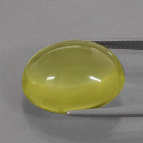 Cuarzo amarillo natural de 17,12 ct, transparente, transparente / translúcido