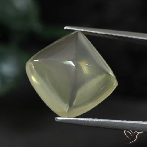 8.59ct Natural Medium Green  Cuarzo, Forma Cojín, Transparente