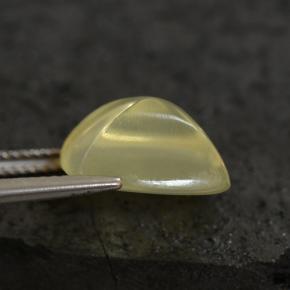 Cuarzo amarillo natural de 8,05 ct, corte cojín, transparente