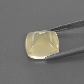 Cuarzo amarillo natural de 7,36 ct, transparente, transparente / translúcido