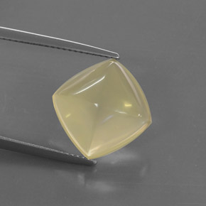 Cuarzo amarillo natural de 8,78 ct, transparente, transparente / translúcido