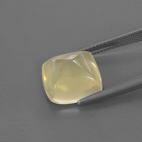 Cuarzo amarillo natural de 8,78 ct, transparente, transparente / translúcido
