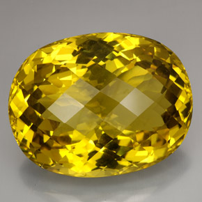 Cuarzo amarillo natural de 223,80 ct, corte óvalo, VVS-VS