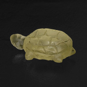 Cuarzo amarillo natural de 7,92 ct, transparente, transparente / translúcido