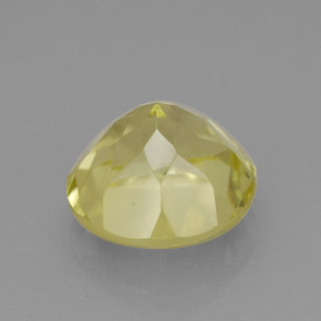 Cuarzo amarillo natural de 2,67 ct, corte redondo, VVS-VS
