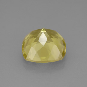 Cuarzo amarillo natural de 4,00 ct, corte cojín, VVS-VS