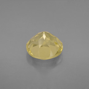 Cuarzo amarillo natural de 2,64 ct, corte redondo, VS