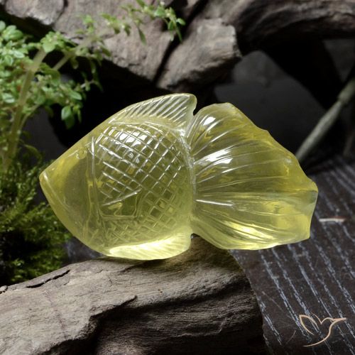 158.20ct Natural Amarillo maíz claro Cuarzo, Elegante, Transparente