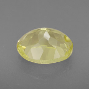 Cuarzo amarillo natural de 3,05 ct, corte óvalo, VVS