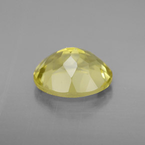 Cuarzo amarillo natural de 3,55 ct, corte óvalo, VVS