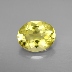 Cuarzo amarillo natural de 3,24 ct, corte óvalo, VVS-VS