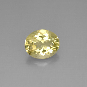 Cuarzo amarillo natural de 3,29 ct, corte óvalo, VVS