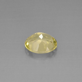 Cuarzo amarillo natural de 3,29 ct, corte óvalo, VVS