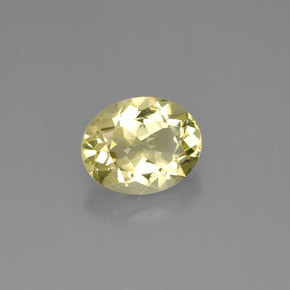 Cuarzo amarillo natural de 3,86 ct, corte óvalo, VVS