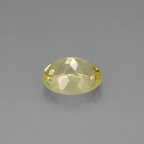 Cuarzo amarillo natural de 3,86 ct, corte óvalo, VVS