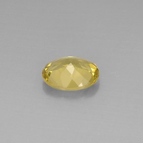 Cuarzo Limón natural de 2.86 ct, Corte Óvalo, VVS