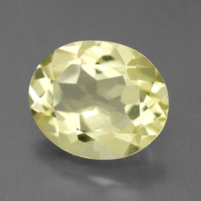 Cuarzo amarillo natural de 3,05 ct, corte óvalo, VVS