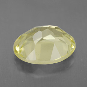 Cuarzo amarillo natural de 3,05 ct, corte óvalo, VVS