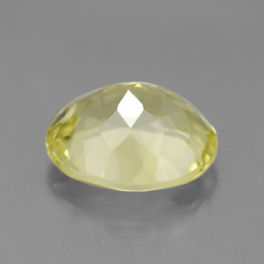 Cuarzo amarillo natural de 3,38 ct, corte óvalo, VVS