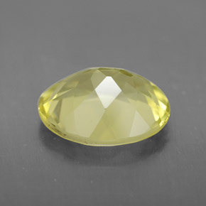 Cuarzo amarillo natural de 2,97 ct, corte óvalo, VS