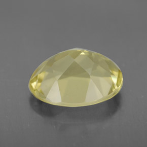 Cuarzo amarillo natural de 3,10 ct, corte óvalo, VVS
