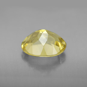 Cuarzo amarillo natural de 3,26 ct, corte óvalo, VVS