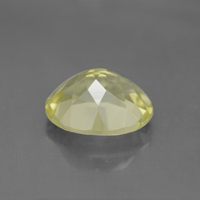 Cuarzo amarillo natural de 3,29 ct, corte óvalo, VVS