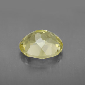 Cuarzo amarillo natural de 3,48 ct, corte óvalo, IF