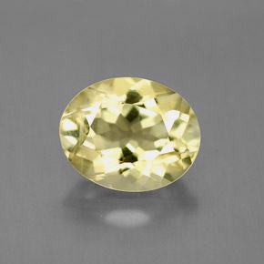 Cuarzo amarillo natural de 3,72 ct, corte óvalo, VVS-VS