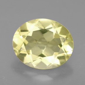 Cuarzo amarillo natural de 3,37 ct, corte óvalo, VVS-VS