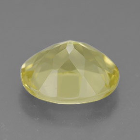 Cuarzo amarillo natural de 3,52 ct, corte óvalo, VVS