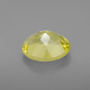 Cuarzo amarillo natural de 3,34 ct, corte óvalo, VVS