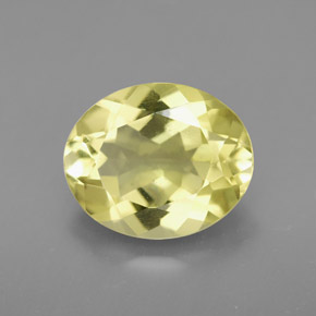 Cuarzo amarillo natural de 3,17 ct, corte óvalo, VVS-VS