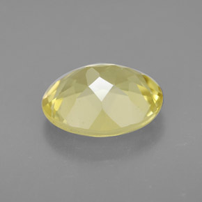 Cuarzo amarillo natural de 3,17 ct, corte óvalo, VVS-VS