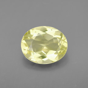 Cuarzo amarillo natural de 3,16 ct, corte óvalo, VVS-VS