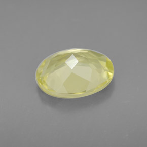 Cuarzo amarillo natural de 3,16 ct, corte óvalo, VVS-VS