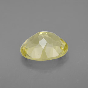 Cuarzo amarillo natural de 3,11 ct, corte óvalo, VVS