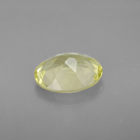 Cuarzo amarillo natural de 2,91 ct, corte óvalo, VVS