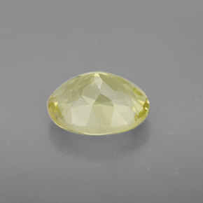 Cuarzo amarillo natural de 3,47 ct, corte óvalo, VVS