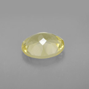 Cuarzo amarillo natural de 2,96 ct, corte óvalo, VVS