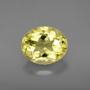 Cuarzo amarillo natural de 3,55 ct, corte óvalo, VVS-VS