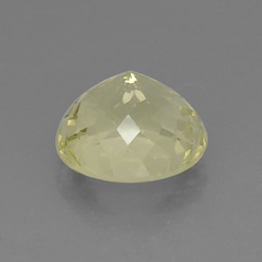 Cuarzo amarillo natural de 7,81 ct, corte redondo, VVS-VS