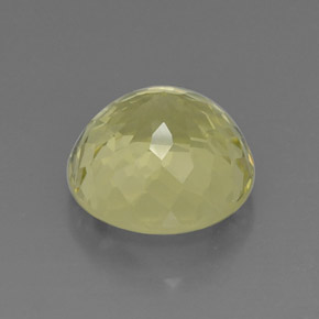 Cuarzo amarillo natural de 8,39 ct, corte redondo, VVS