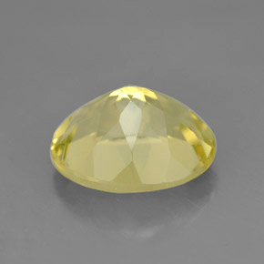 Cuarzo amarillo natural de 3,29 ct, corte óvalo, VVS