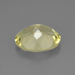 Cuarzo amarillo natural de 3,04 ct, corte óvalo, VVS