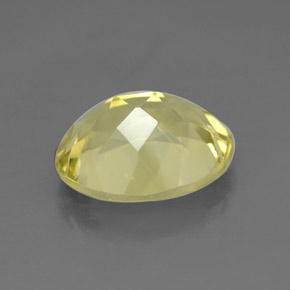 Cuarzo amarillo natural de 3,28 ct, corte óvalo, VVS