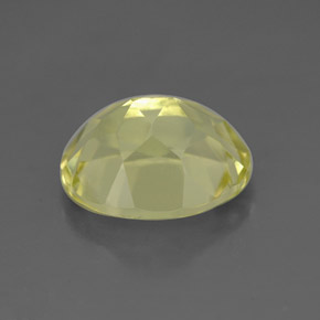 Cuarzo amarillo natural de 3,45 ct, corte óvalo, VVS