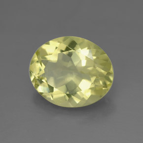 Cuarzo amarillo natural de 3,19 ct, corte óvalo, VVS