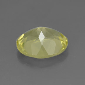 Cuarzo amarillo natural de 3,19 ct, corte óvalo, VVS