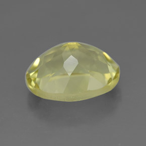 Cuarzo amarillo natural de 3,82 ct, corte óvalo, VVS